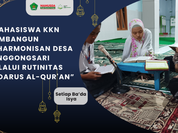 Mahasiswa KKN Membangun Keharmonisan Desa Langgongsari melalui Rutinitas Tadarus Al-Qur'an