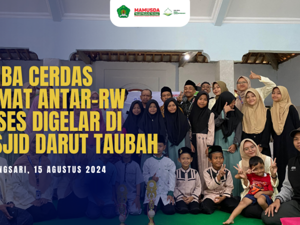 Lomba Cerdas Cermat Antar-RW Sukses Digelar di Masjid Darut Taubah