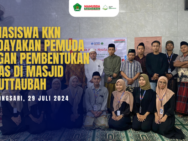 Mahasiswa KKN Berdayakan Pemuda dengan Pembentukan IRMAS di Masjid Daruttaubah